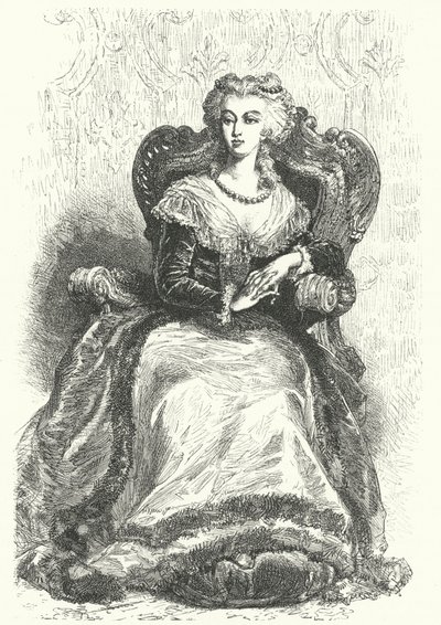 マリーアントワネット、フランスのルイ16世の女王コンソート 作： Alphonse Marie de after Neuville